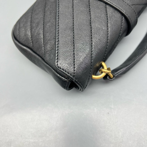 Yves Saint Laurent Mini College Calfskin Black