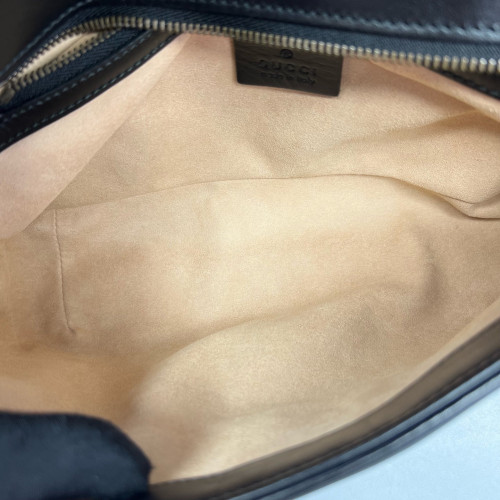 Gucci Matelasse Small GG Marmont Calfskin Black