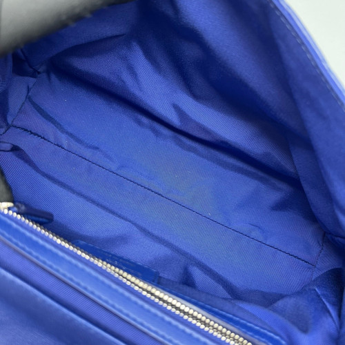 Dior Shoulder Bag Calfskin Blue
