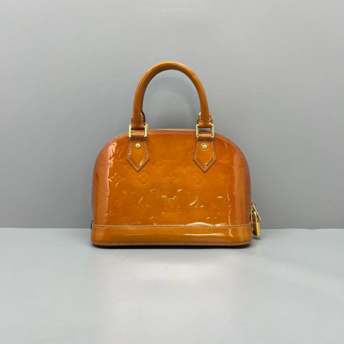 Louis Vuitton Alma BB Vernis Tan
