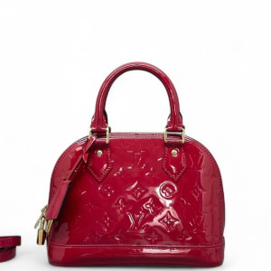 Louis Vuitton Alma BB Vernis Red Louis Vuitton Alma BB Vernis Red