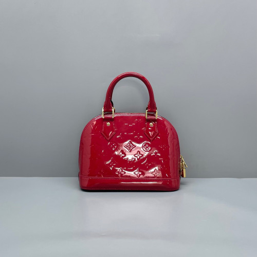 Louis Vuitton Alma BB Vernis Red
