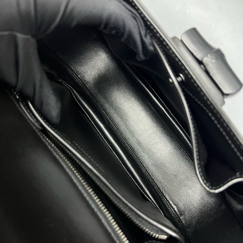 Gucci Bamboo 1947 Medium Calfskin Black