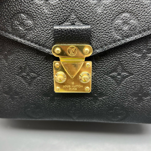 Louis Vuitton Pochette Metis Monogram Empreinte Black Louis Vuitton Pochette Metis Monogram Empreinte Black