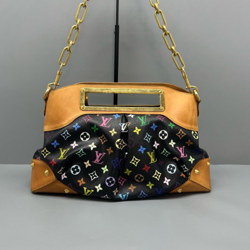 Louis Vuitton Judy GM Monogram Multicolor Black