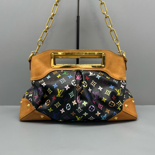Louis Vuitton Judy GM Monogram Multicolor Black