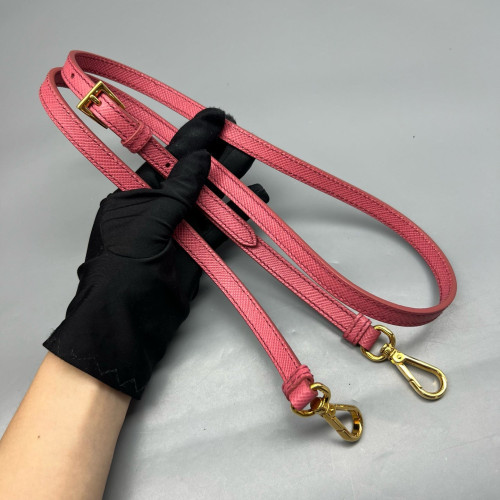 Prada Medium Double Handle Bag Saffiano Calfskin Pink