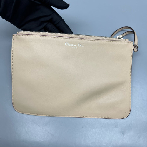 Dior Medium Diorissimo Tote Calfskin Natural Tan