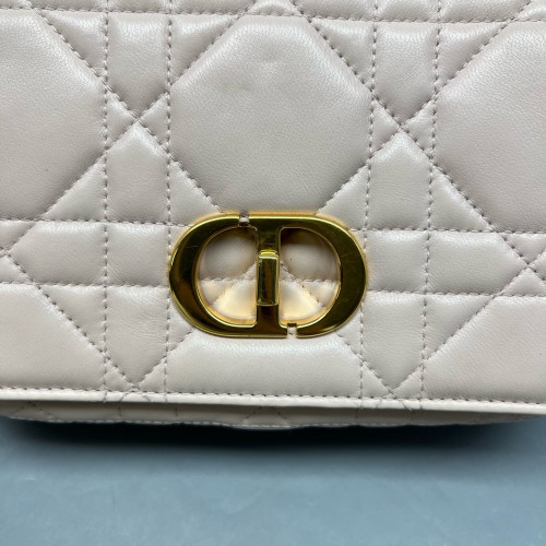 Dior Small Caro Bag Calfskin Light Pink