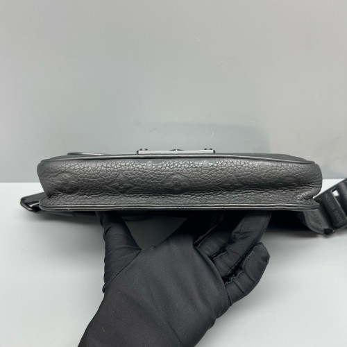 Louis Vuitton S Lock Sling Bag Monogram Empreinte Black