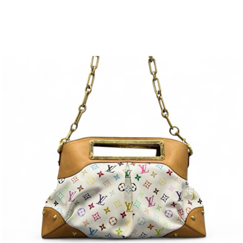 Louis Vuitton Judy MM Monogram Multicolor White