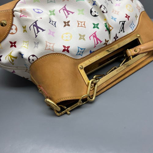 Louis Vuitton Judy MM Monogram Multicolor White