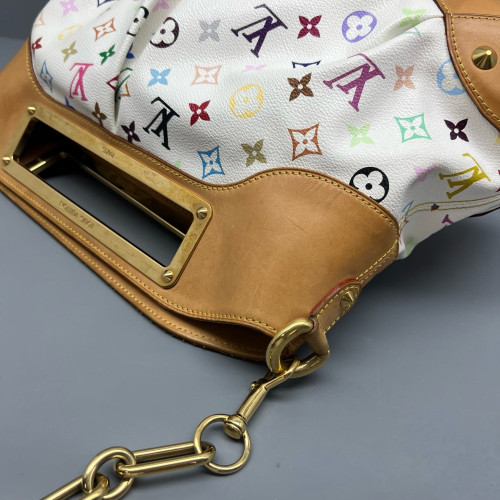 Louis Vuitton Judy MM Monogram Multicolor White