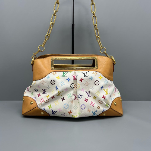 Louis Vuitton Judy MM Monogram Multicolor White
