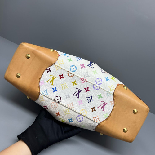 Louis Vuitton Judy MM Monogram Multicolor White