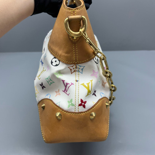 Louis Vuitton Judy MM Monogram Multicolor White