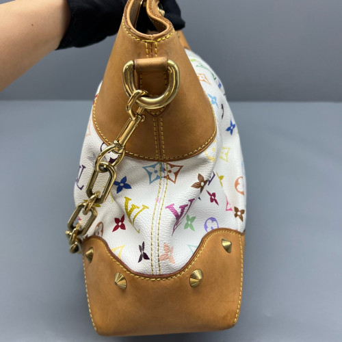 Louis Vuitton Judy MM Monogram Multicolor White