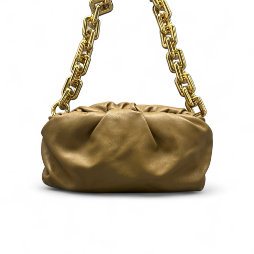 Bottega Veneta The Pouch Chain Nappa Brown