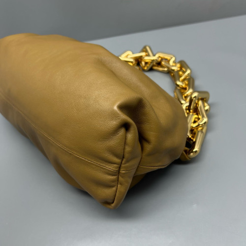 Bottega Veneta The Pouch Chain Nappa Brown