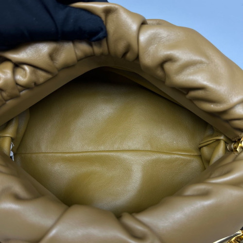 Bottega Veneta The Pouch Chain Nappa Brown