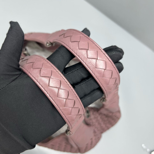 Bottega Veneta Medium Campana Hobo Calfskin Intrecciato Wisteria