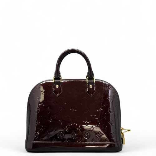 Louis Vuitton Alma PM Vernis Amarante