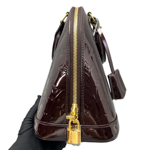 Louis Vuitton Alma PM Vernis Amarante