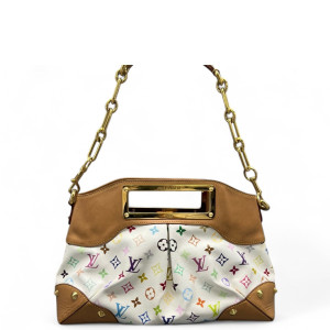 Louis Vuitton Judy MM Monogram Multicolor White