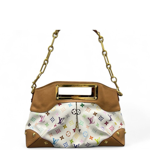 Louis Vuitton Judy MM Monogram Multicolor White