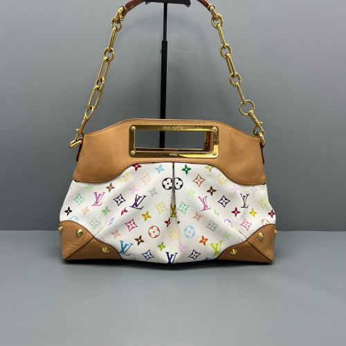 Louis Vuitton Judy MM Monogram Multicolor White