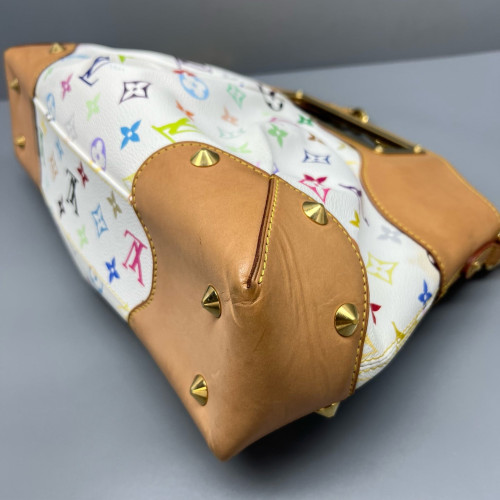 Louis Vuitton Judy MM Monogram Multicolor White