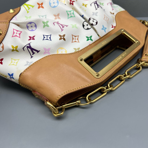 Louis Vuitton Judy MM Monogram Multicolor White