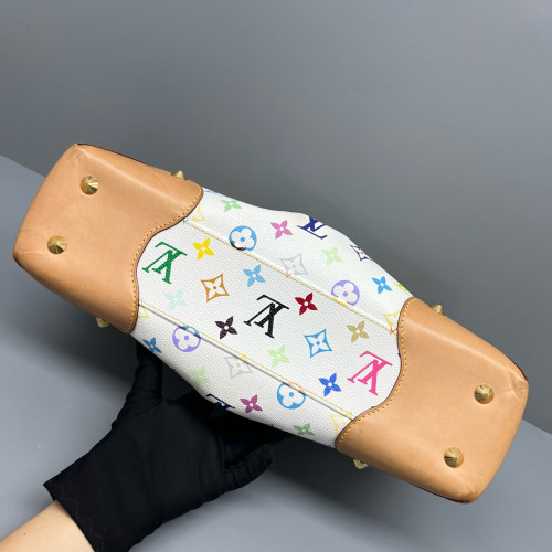 Louis Vuitton Judy MM Monogram Multicolor White