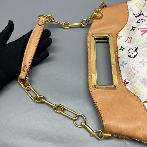 Louis Vuitton Judy MM Monogram Multicolor White
