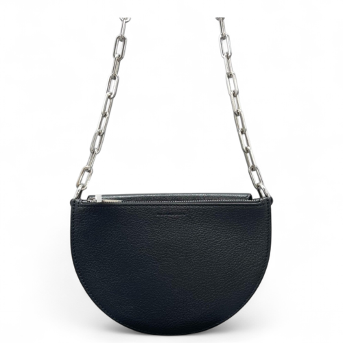 Burberry Shoulder Bag Calfskin Black