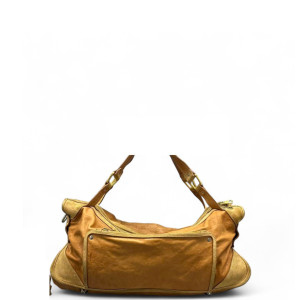 Celine Two-Way Bag Calfskin Brown