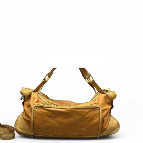 Celine Two-Way Bag Calfskin Brown
