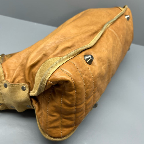 Celine Two-Way Bag Calfskin Brown