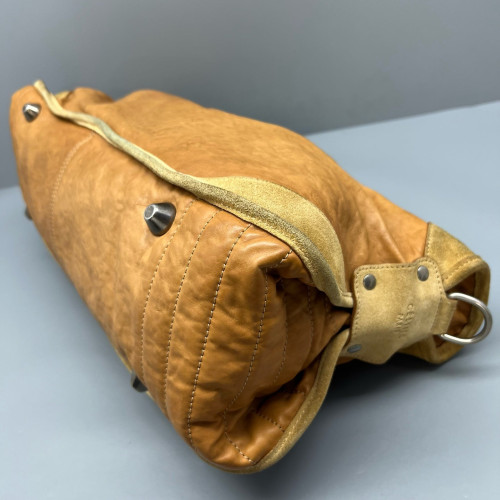 Celine Two-Way Bag Calfskin Brown