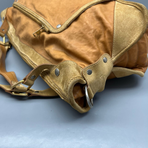 Celine Two-Way Bag Calfskin Brown