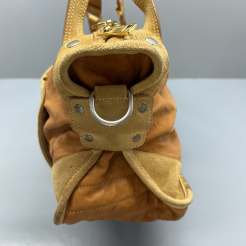 Celine Two-Way Bag Calfskin Brown