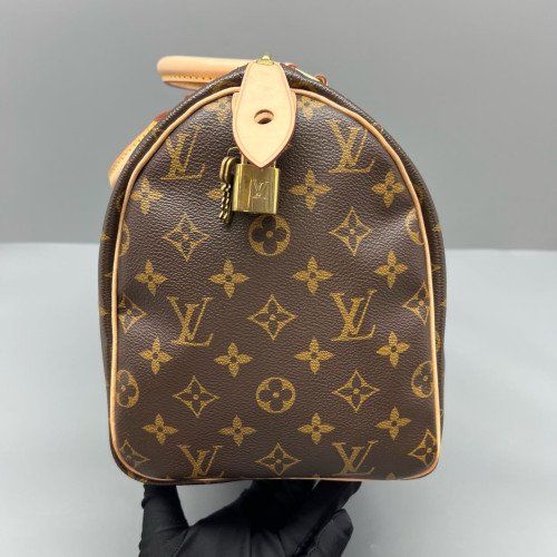 Louis Vuitton Speedy 30 Monogram Brown Louis Vuitton Speedy 30 Monogram Brown