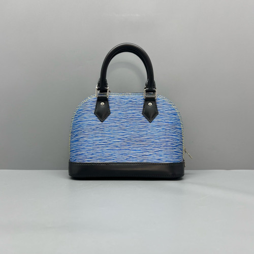 Louis Vuitton Alma BB Epi Blue Black