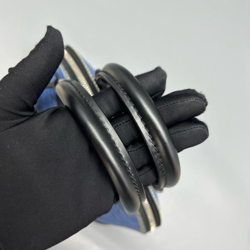 Louis Vuitton Alma BB Epi Blue Black