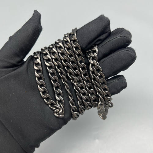 Prada Studded Elektra Wallet On Chain Calfskin Black