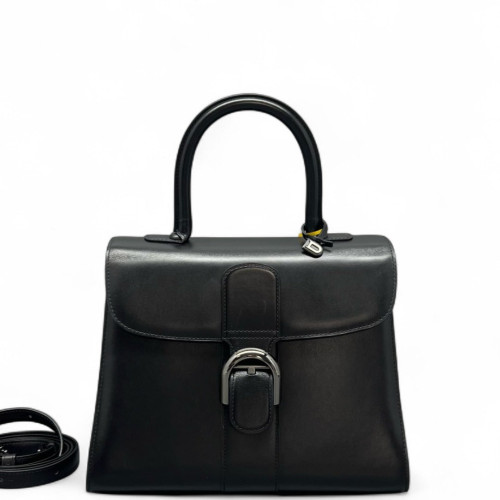 Delvaux Brillant Mm Calfskin Black
