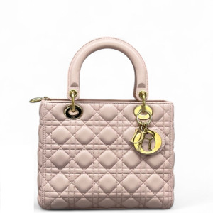 Dior Medium Lady Dior Calfskin Pink Dior Medium Lady Dior Calfskin Pink