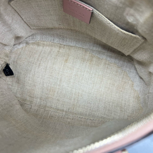 Gucci Mini Microguccissima Dome Bag Guccissima Pink