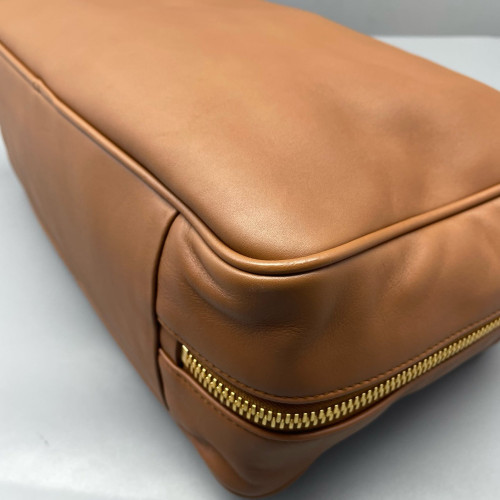 Miu Miu Beau Large Calfskin Tan
