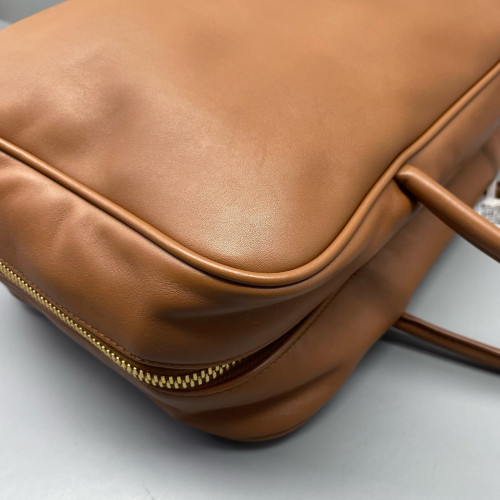 Miu Miu Beau Large Calfskin Tan